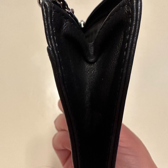 Coach black mini skinny I.D. Case - Picture 5 of 7